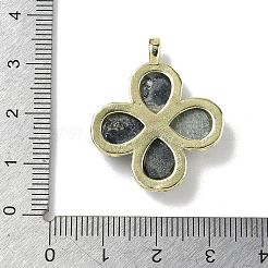 Facettierte Anhänger aus Natursteinen&nbsp;G-A308-01G