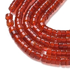 Hebras de cuentas de cornalina natural teñidas y calentadas&nbsp;G-H230-96