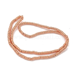 Fili di perline di ematite sintetica non magnetica elettrolitica&nbsp;G-I360-C01-03