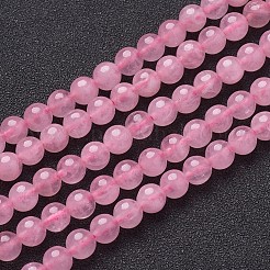 Chapelets de perles en quartz rose naturel&nbsp;LS-GSR6mmC034