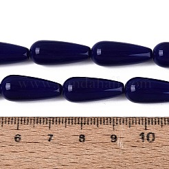 Chapelets de perles en verre opaques&nbsp;GLAA-Q113-03A-C05