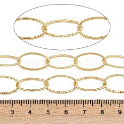 Ovale Gliederketten aus Messing&nbsp;CHC-L054-08G