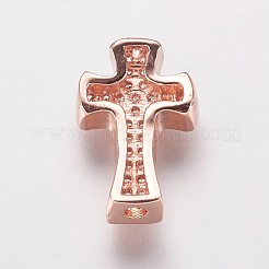 Perline in ottone zirconi&nbsp;KK-P134-09RG