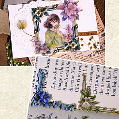 5 sachet de 5 autocollants décoratifs en forme de fleurs pour animaux de compagnie&nbsp;DIY-SP0005-51B