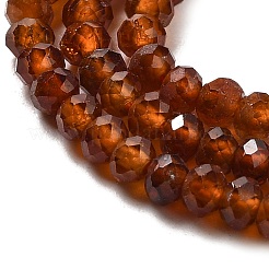 Brins de perles de grenat orange naturel&nbsp;G-M426-A01-01