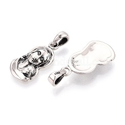 925 Anhänger aus Sterlingsilber mit religiösem Bezug&nbsp;STER-N016-131AS