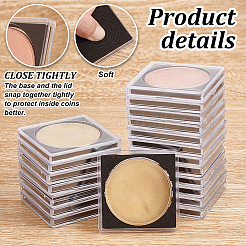 Cajas de monedas de plástico&nbsp;KY-WH0048-52