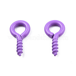 Staffe per pioli con occhiello a vite in ferro verniciato a spruzzo&nbsp;IFIN-N010-002B-08