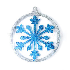 Moules en silicone pour grands pendentifs sur le thème de noël&nbsp;DIY-L067-B02
