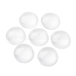 Transparente Glas Cabochons&nbsp;X-GGLA-R026-20mm