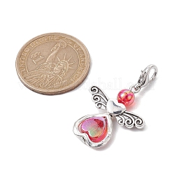 Decorazioni pendenti in acrilico angelo 7 pz 7 colori&nbsp;X1-HJEW-JM01736-01