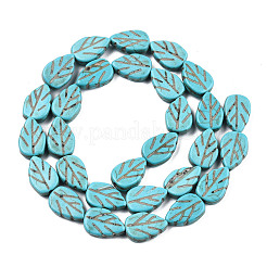Edelstein Perlen Stränge&nbsp;X-TURQ-S240-14x10mm-2