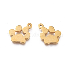 Pendentifs en acier inoxydable 304 avec placage ionique (IP)&nbsp;STAS-L245-019B-G