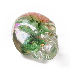 Perle di teschio di fluorite naturale&nbsp;G-P490-02A