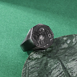 304 Edelstahl Fingerringe für Männer&nbsp;WG877A6-01