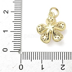 Ottone micro spianare pendenti zirconi&nbsp;KK-L248-12G