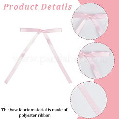 80 Stück Bowknot-Polyester-Ornament-Zubehör&nbsp;FIND-SC0020-89D