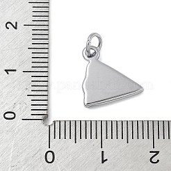 Anhänger aus 304 Edelstahl&nbsp;STAS-M120-02B-P