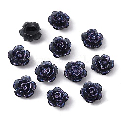 Cabochons en résine de camélia&nbsp;MRMJ-WH0064-51A-02