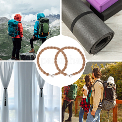 6 Paar elastische Stiefelbänder aus Polyester&nbsp;DIY-CY0002-79B