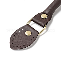 Blattende aus Mikrofaserleder zum Aufnähen von Taschengriffen&nbsp;FIND-D027-12B