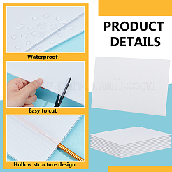 Wellpappenplatten aus Kunststoff&nbsp;DIY-WH0632-18A-02