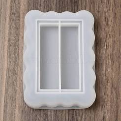 Rechteckige DIY-Quicksand-Serviertablett-Silikonformen&nbsp;LS-DIY-G109-05C