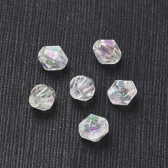 Bicone ab farbbeschichtete umweltfreundliche transparente Acrylperlen&nbsp;LS-X-TACR-A003-4mm-22