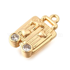 Pendente in ottone&nbsp;KK-C096-08G