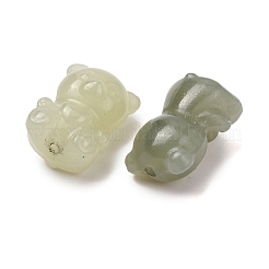 Natürliche Nephrit-Jadeperlen&nbsp;G-Z155-08