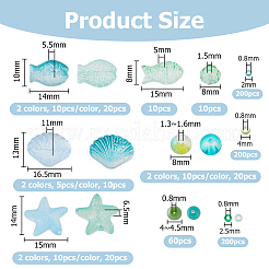 Kit di reperimento per la creazione di gioielli fai da te&nbsp;DIY-HS0001-84