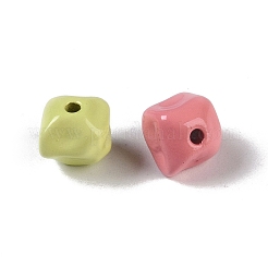 Sprühfarbe Legierung Perlen&nbsp;PALLOY-H145-08