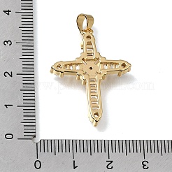 Messing micro pave klare zirkonia anhänger&nbsp;CU-CBA9883-04B-G