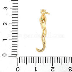 Pendentifs en laiton zircone cubique&nbsp;KK-D354-06G-B