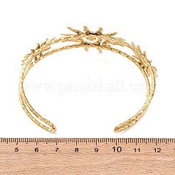 304 Edelstahl-Armreife für Damen&nbsp;BJEW-C141-01G
