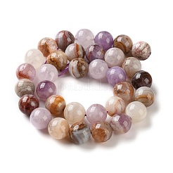 Brins de perles d'agate dentelle améthyste naturelle&nbsp;GG-CBABD99-04-12mm