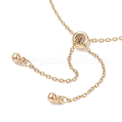 Braccialetti con cursore tondo sfaccettato in pietre naturali miste&nbsp;BJEW-JB10233