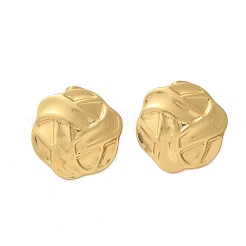 Boucles d'oreilles à tige en acier inoxydable 304&nbsp;EJEW-U047-26G