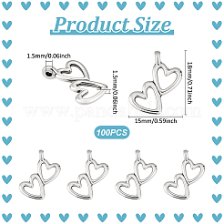 100pcs pendentifs en alliage de zinc de style tibétain&nbsp;FIND-UN0007-68