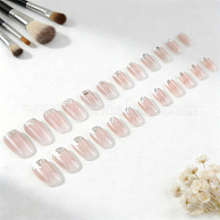 1 sachet de faux ongles à pression en plastique ABS couvrant toute la surface&nbsp;MRMJ-CP0001-58B