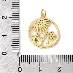Ottone micro spianare pendenti zirconi&nbsp;KK-P343-01D-G