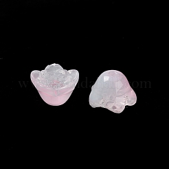 Lackiert transparent Glasperlen&nbsp;X-GLAA-D006-10