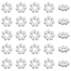 80 pieza de cuentas espaciadoras de acero inoxidable 304&nbsp;STAS-BBC0008-27B-P