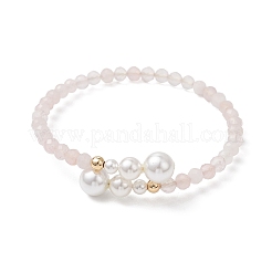 Brazaletes con cuentas de piedras preciosas naturales&nbsp;BJEW-JB13326