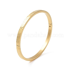 Ensemble de bracelets texturés en acier inoxydable 304&nbsp;BJEW-F464-06
