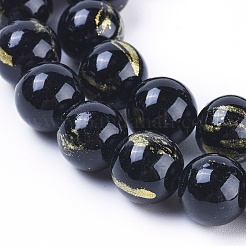 Natur Mashan Jade Perlen Stränge&nbsp;G-F670-A12-8mm