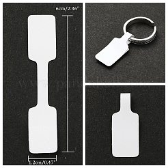 Rechteck Schmuck Display Aufkleber selbstklebendes Papier&nbsp;TOOL-WH0039-03