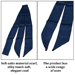 Dünne Polyester-Haarbänder&nbsp;OHAR-WH20013-001F