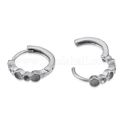 Accesorios para pendientes de aro de acero inoxidable 304 resistentes al deslustre&nbsp;STAS-N092-190