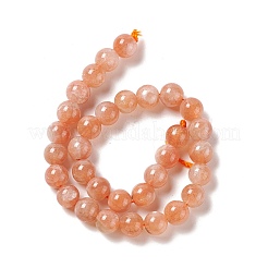 Natürliche sunstone Perlen Stränge&nbsp;G-A205-28A